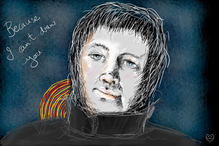 portrait sketch